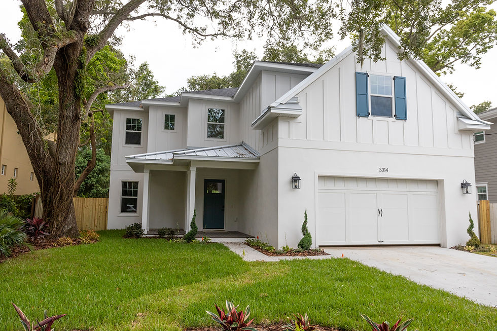 Custom Home Build in South Tampa Florida