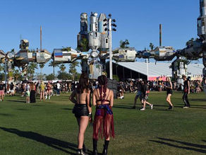 Una obra de arte salvadoreña en famoso festival de música y artes 