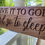 Thumbnail: Give it to God and go to sleep Master bedroom sign
