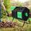Thumbnail: Dual Chamber Compost Tumbler Outdoor Rotating Chamber Compost Bin 34.5 Gallon