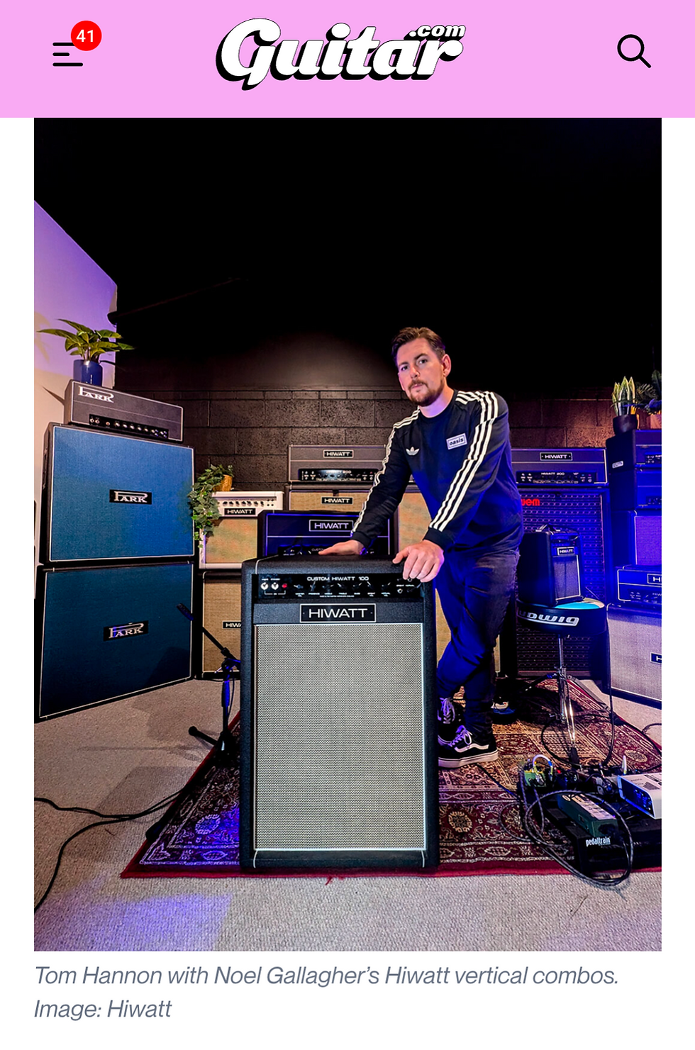 Oasis Feature + Interview With Guitar.com