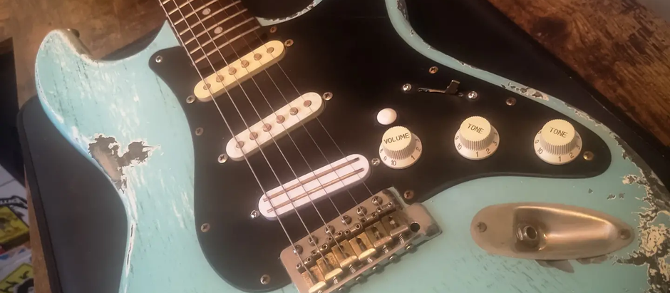 New Switch, Pots, Killswitch + Rewire On Custom Strat