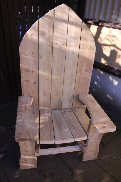 Thumbnail: Oak storytelling chair
