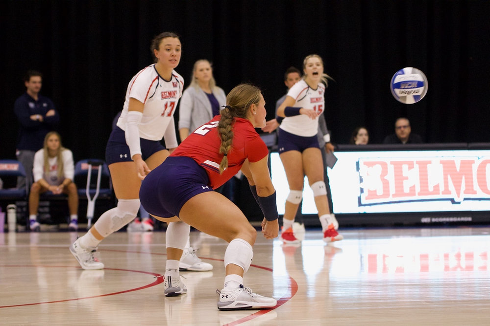 Belmont volleyball falls short in Battle of the Boulevard