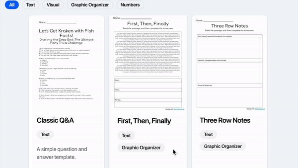 The Ultimate AI Worksheet Generator: Start Free and Create Customized ...