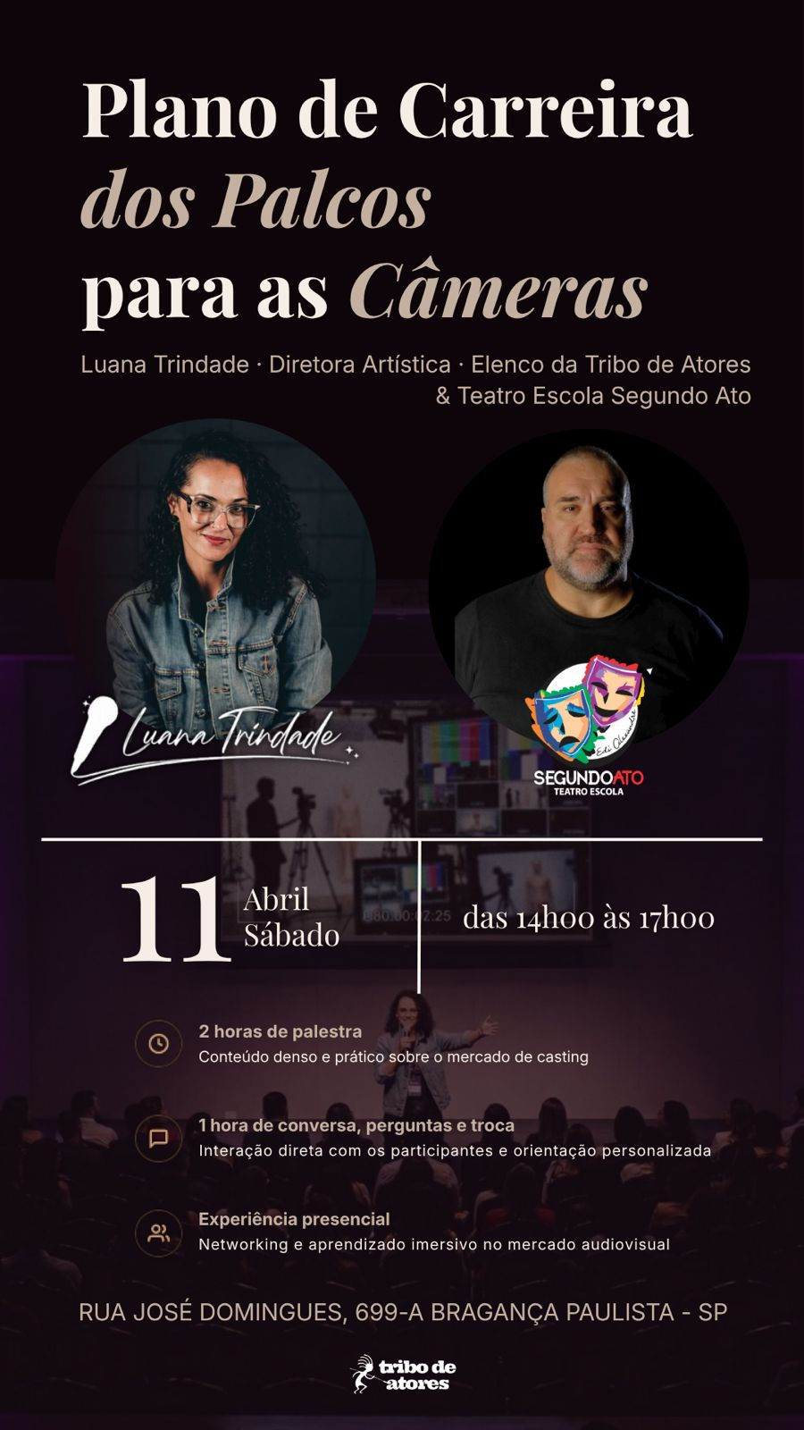 PALESTRA “PLANO DE CARREIRA”