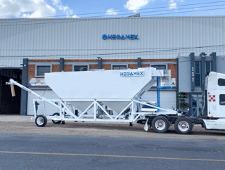 Silo móvil para cemento