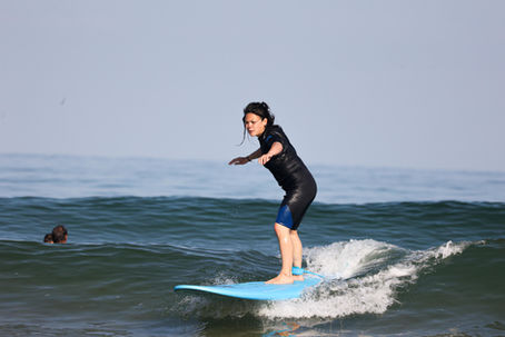 conditions idéales pour débuter le surf