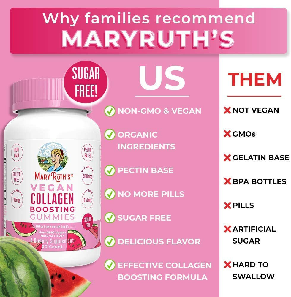 섬네일: 메리루스 비건 콜라겐 부스팅 구미 90개입 / Mary Ruths Collagen Boosting 90 Gummies