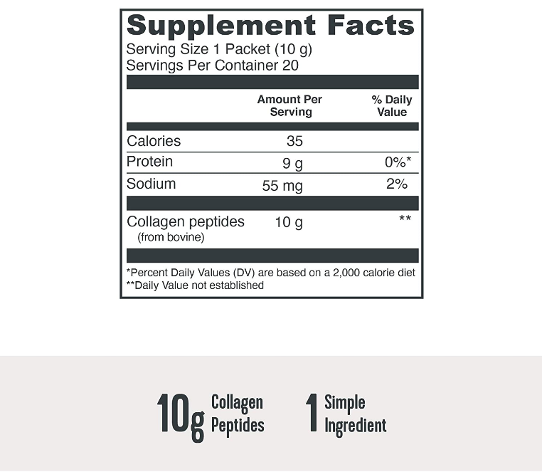 섬네일: 바이탈프로틴 콜라겐 파우더 20포 / Vital Proteins Collagen Peptides Powder