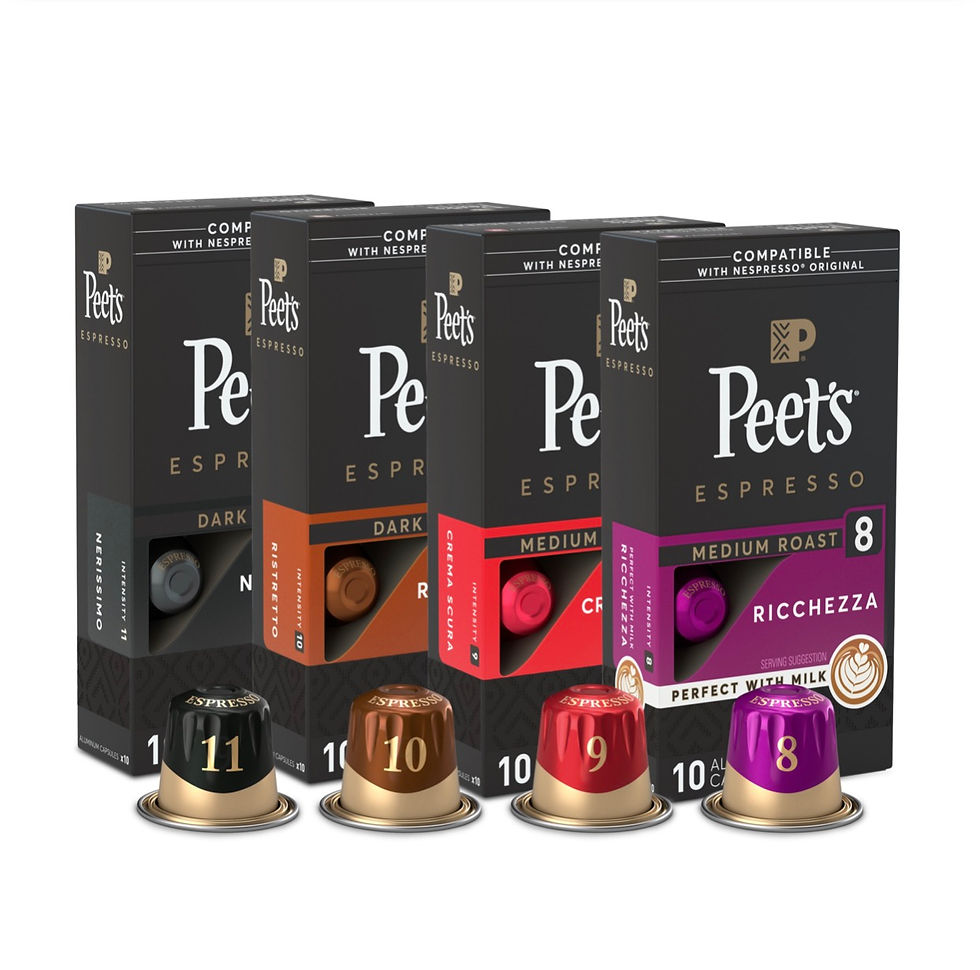 피츠 네스프레소 오리지날 캡슐 80개입 Peets Coffee Nespresso Capsules Variety Pack 80ct