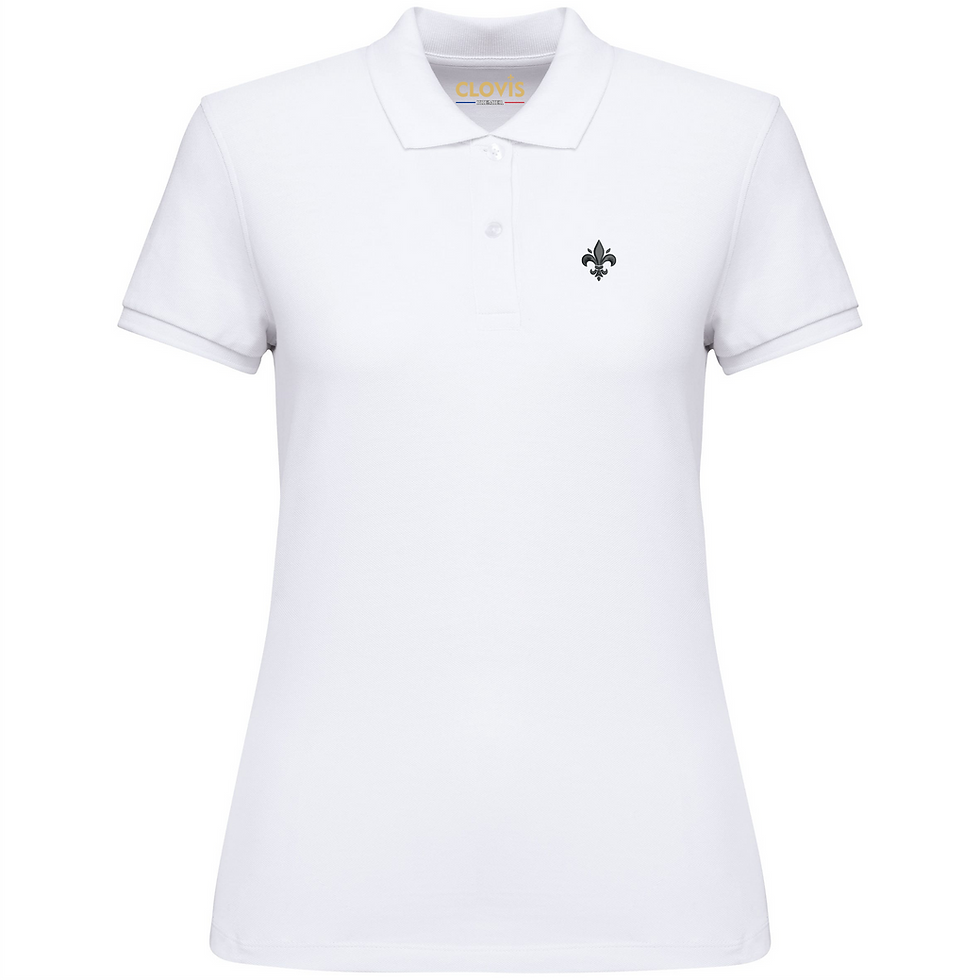 Miniature : Polo maille piquée femme