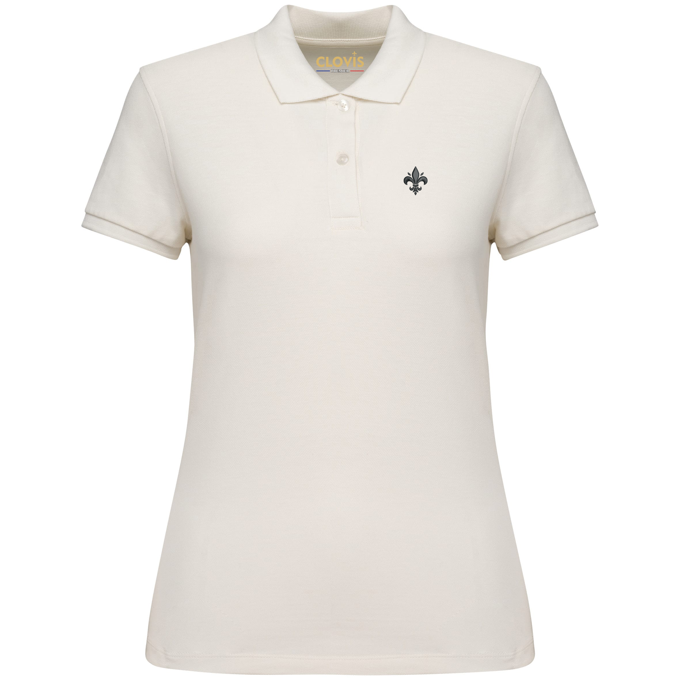 Polo maille piquée femme