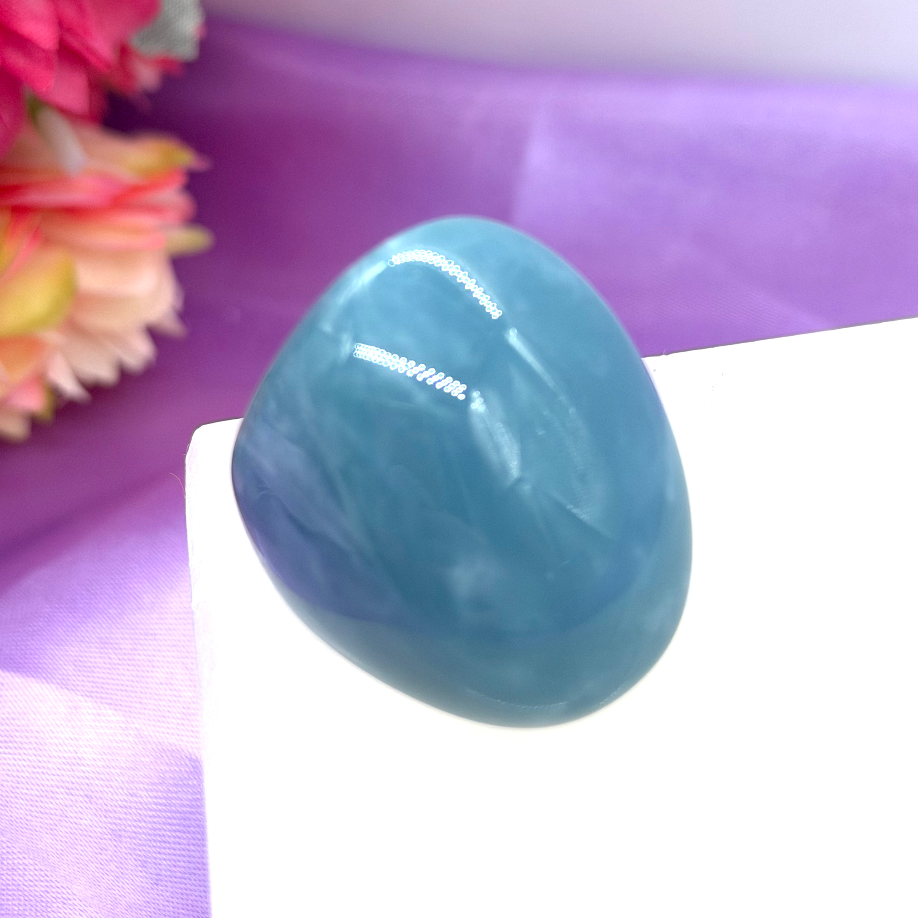 Anillo Acrílico Turquesa