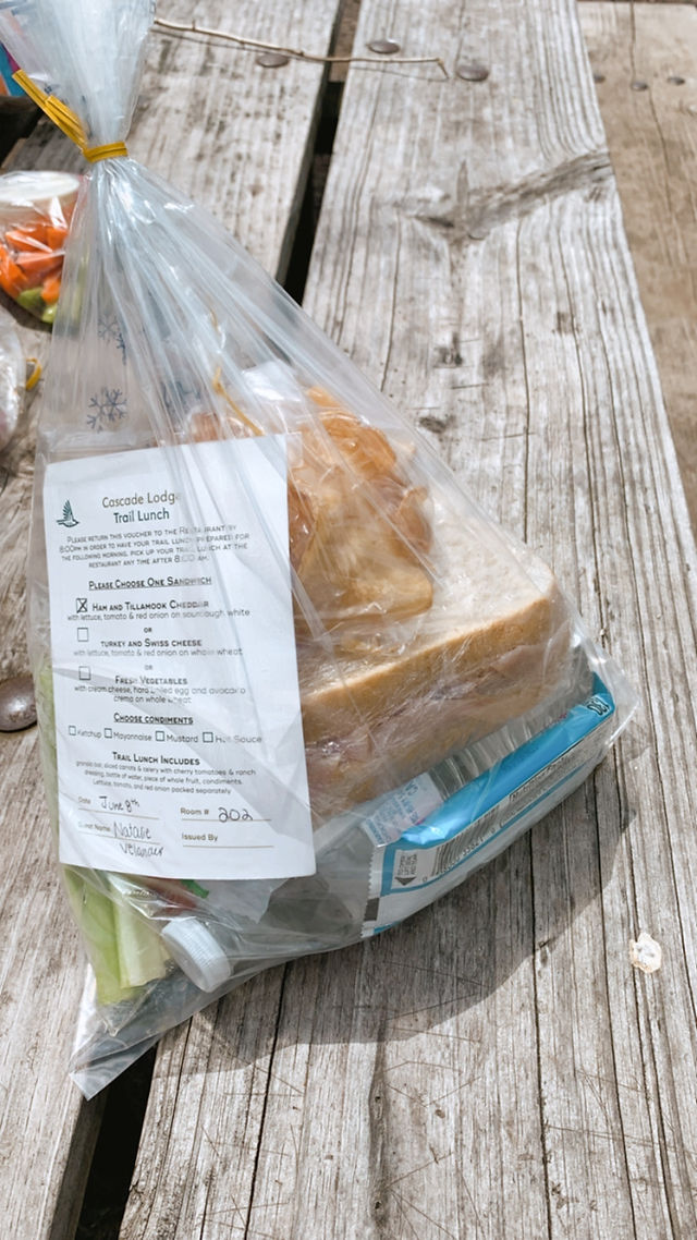 Trail Lunches from Cascade Restaurant & Pub