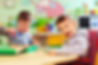 cute kids with special needs playing wit