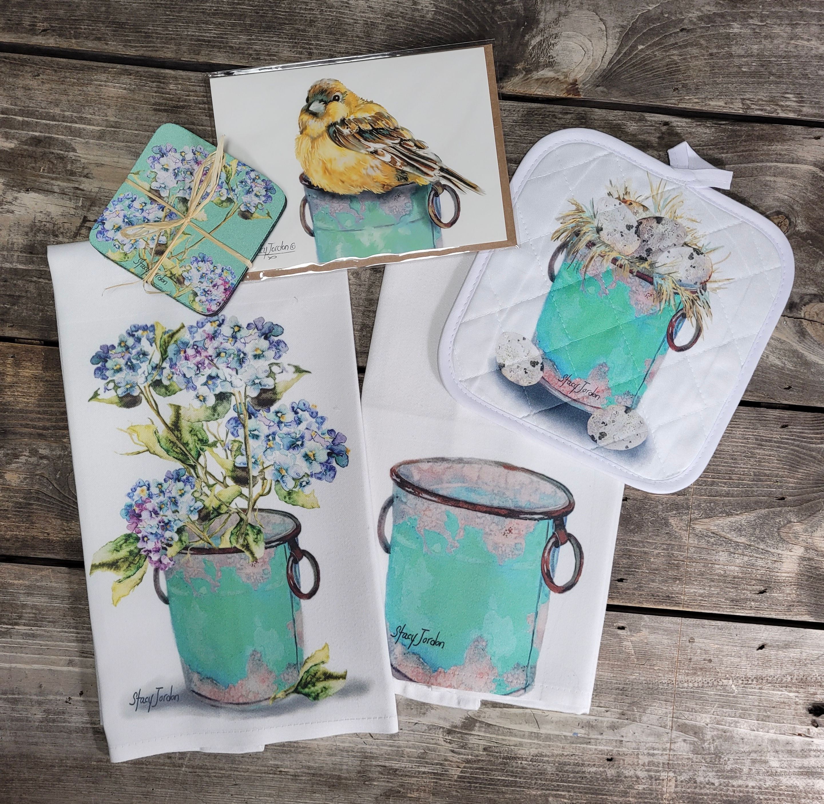 Teal Bucket Bundle