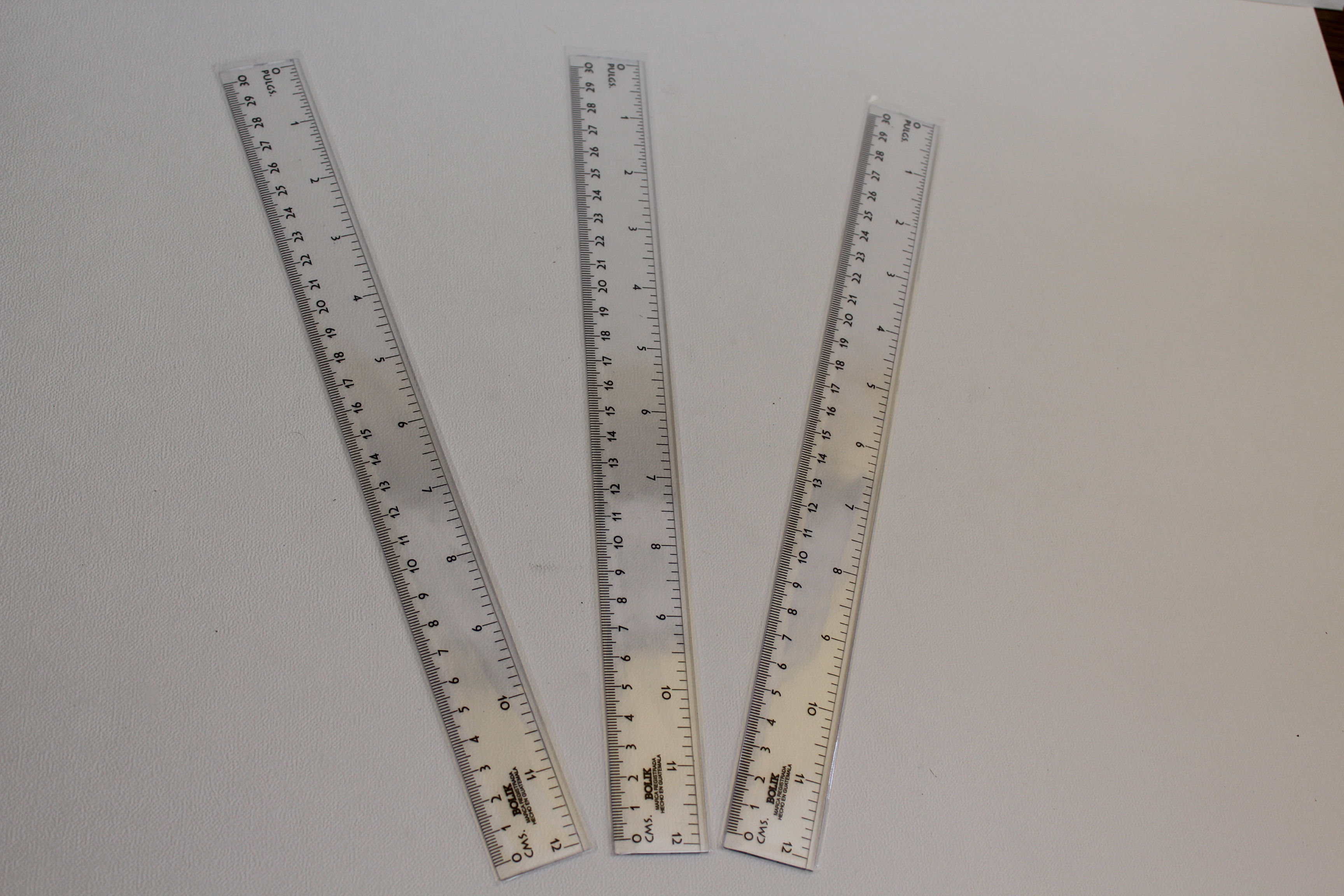 Regla Plástica 30 cm