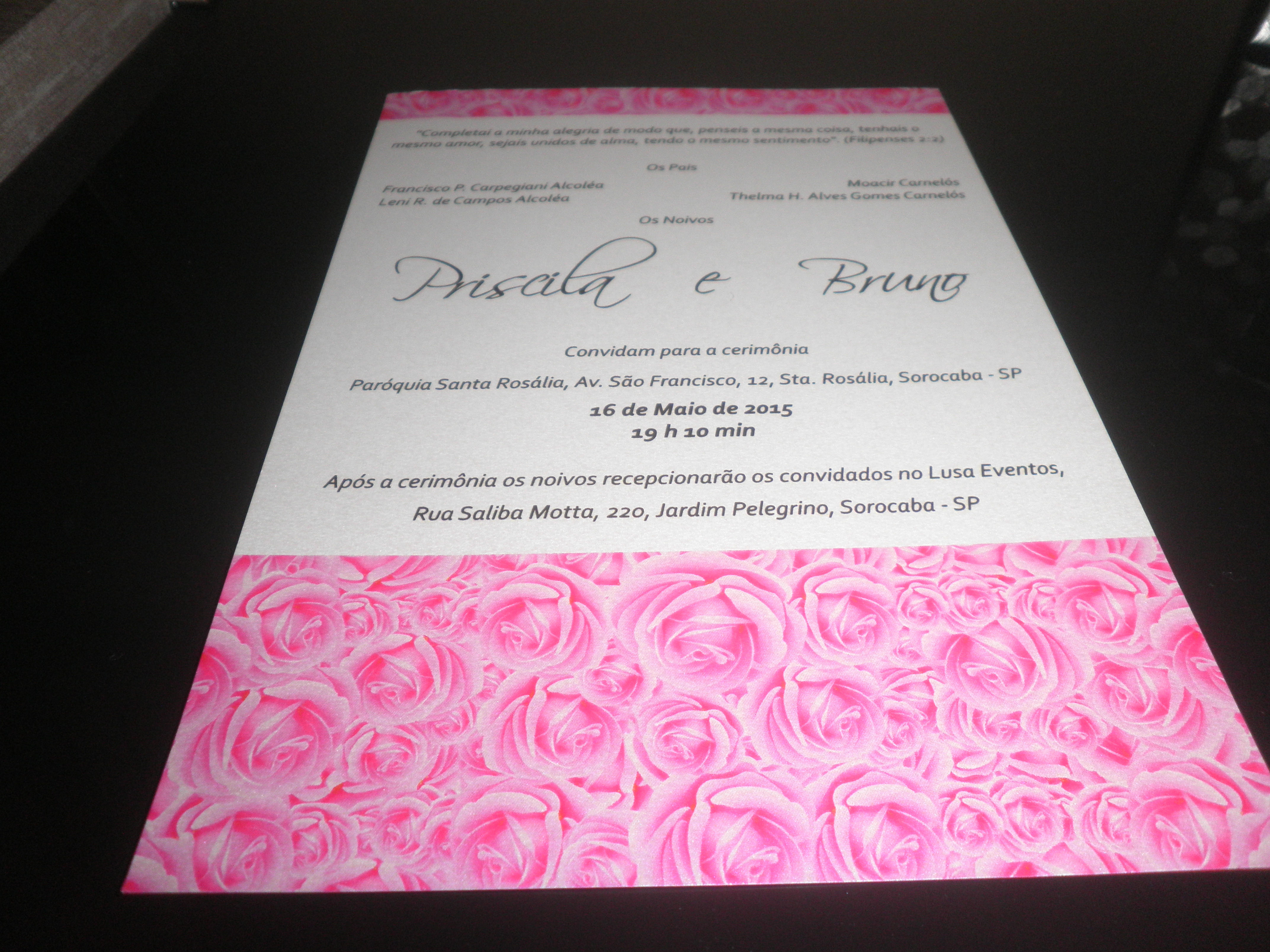 Convite de Casamento 56C75F