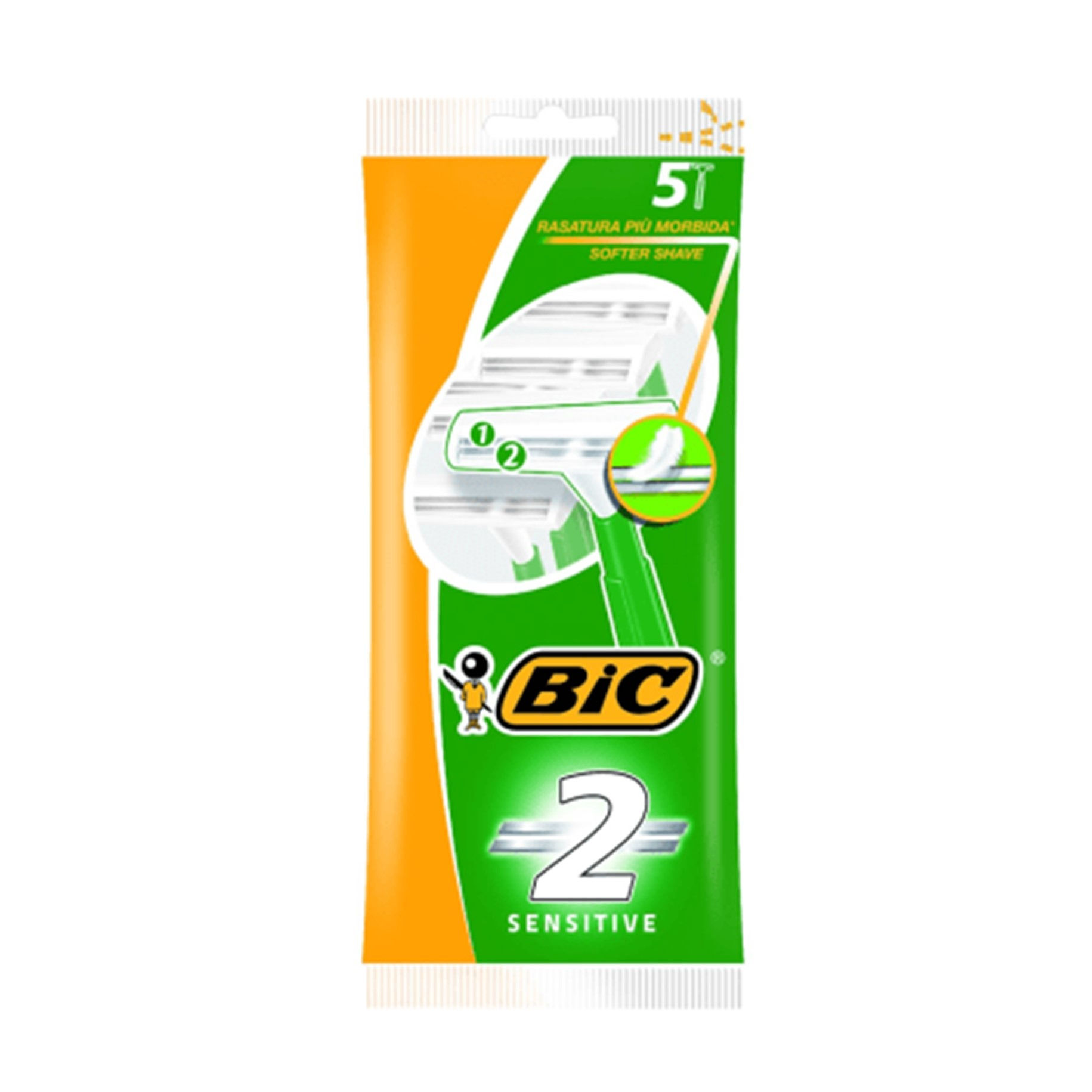 Bic Rasoio 2 Sensitive x 5 pezzi