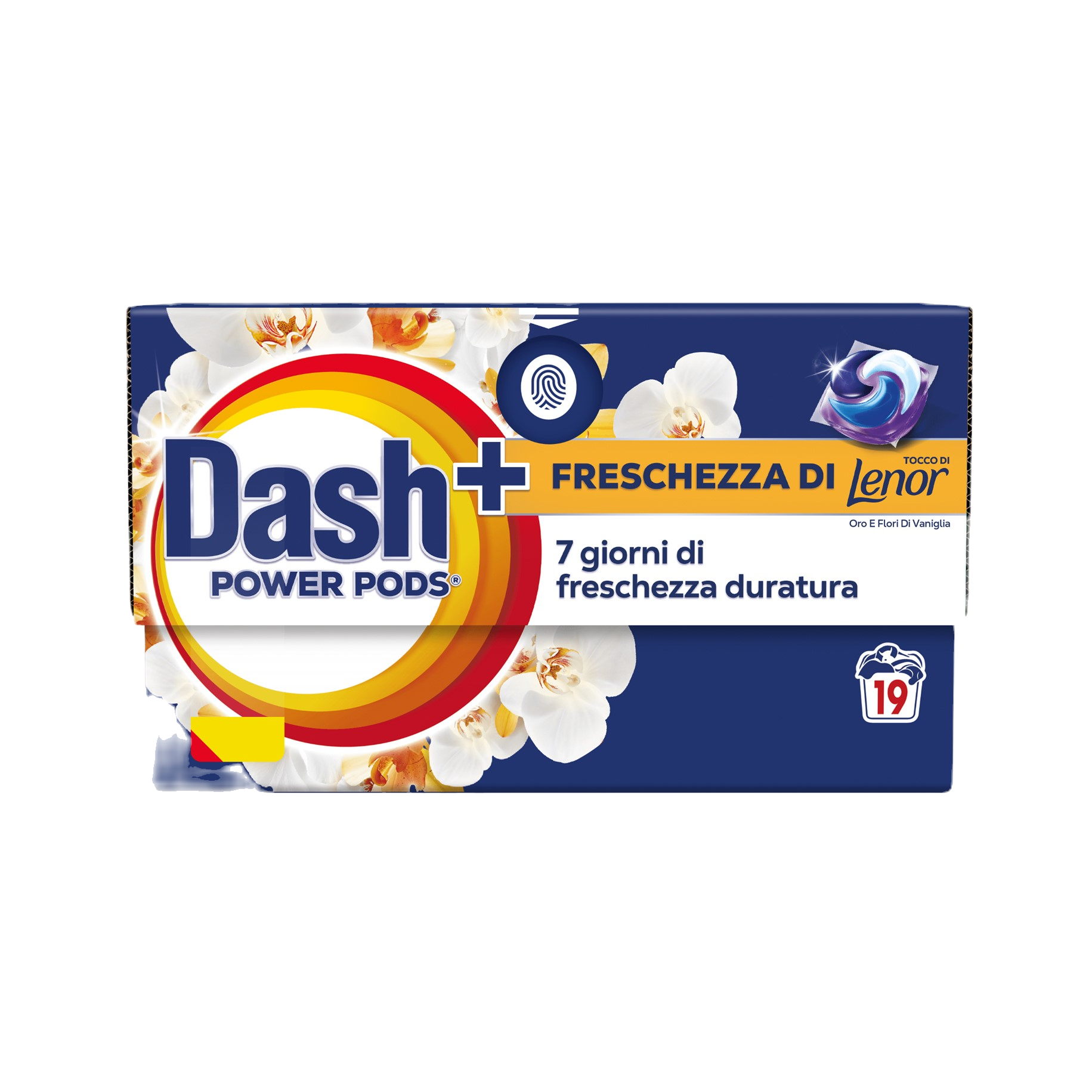Dash Power Pods Extra Freschezza Lenor Oro 19 Lavaggi