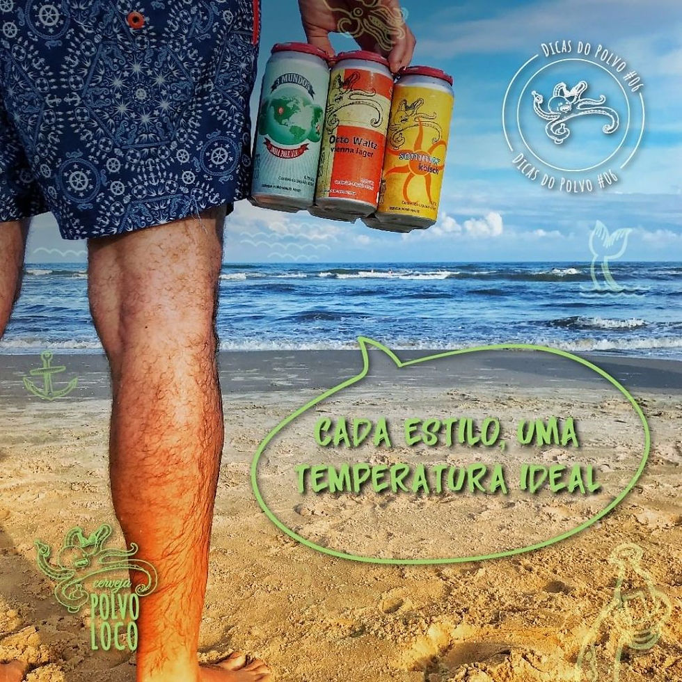 Dicas do Polvo #006 – Cada estilo, uma temperatura ideal