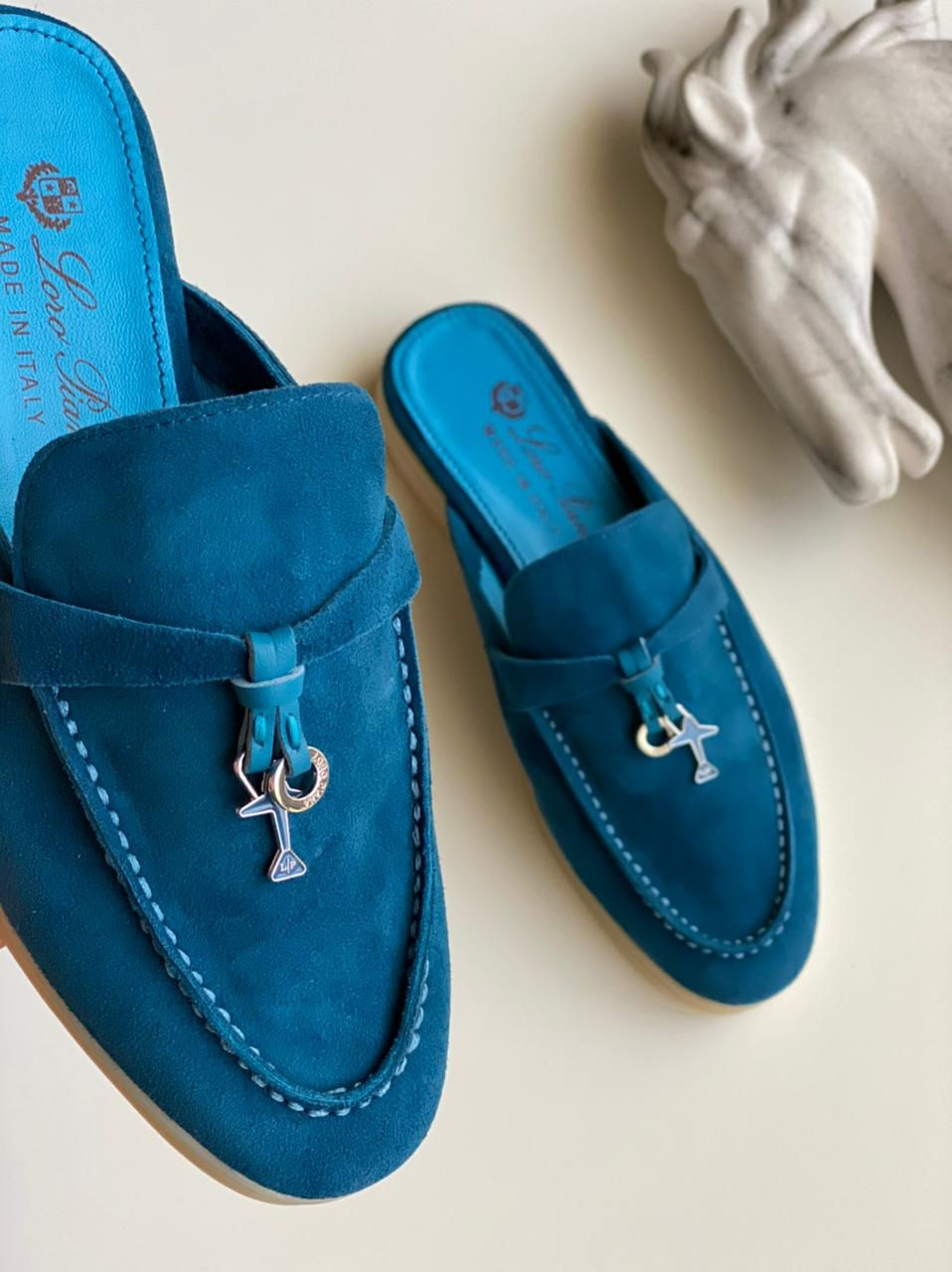 Thumbnail: Loro Piana Backless Loafers