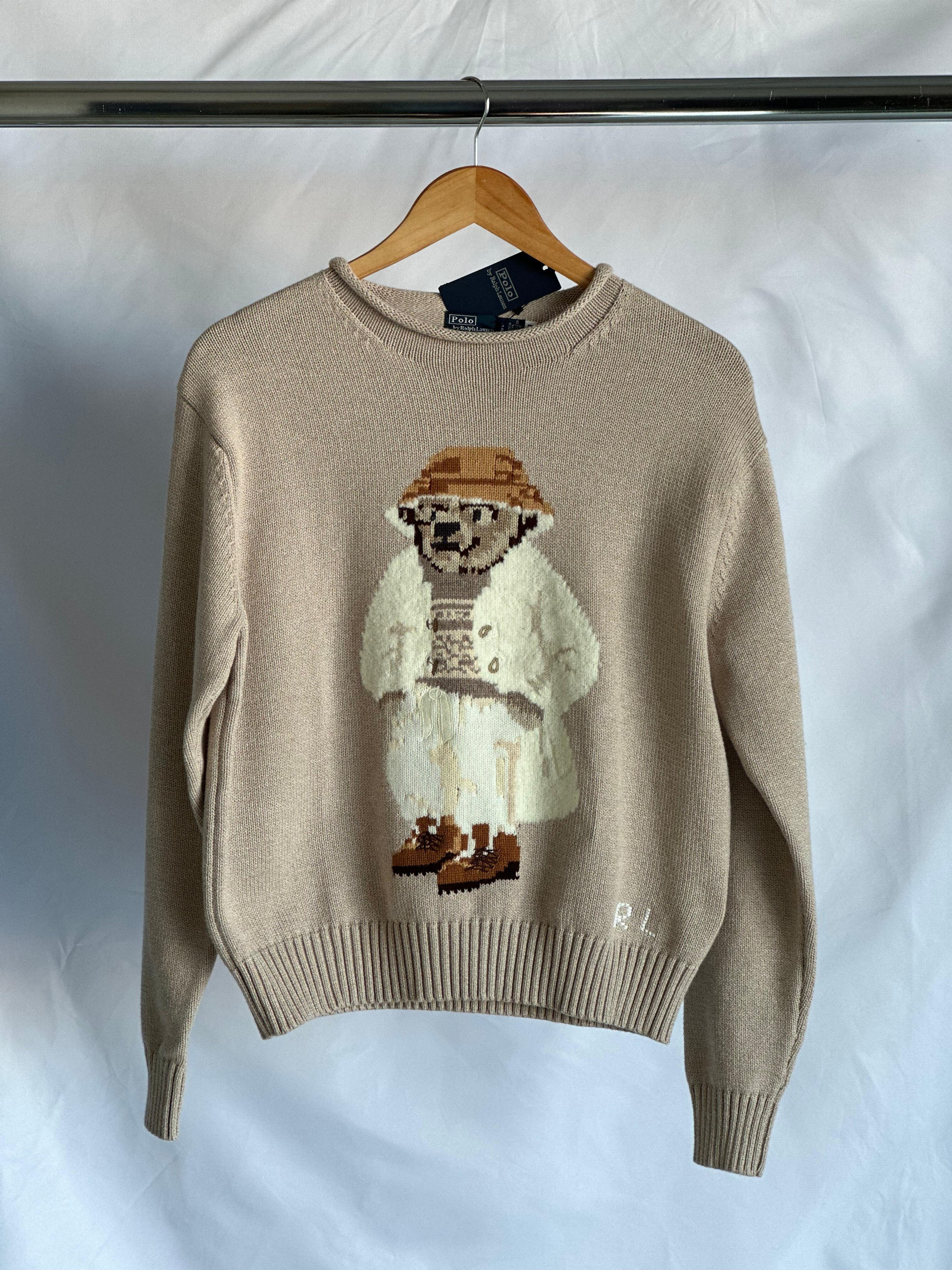 POLO R@LPH L@UR€N Polo Bear Crewneck Jumper