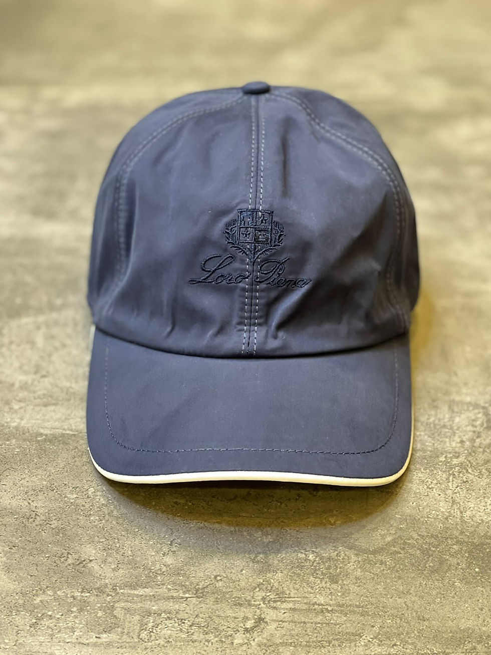 الصورة المصغرة: Loro Piana Baseball Cap Technical Fabric - Storm System 
