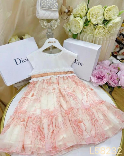 Christian Dior kids 12+ Christian Dior Sleeveless Dress for kids | MCCLUXE by Paws Star