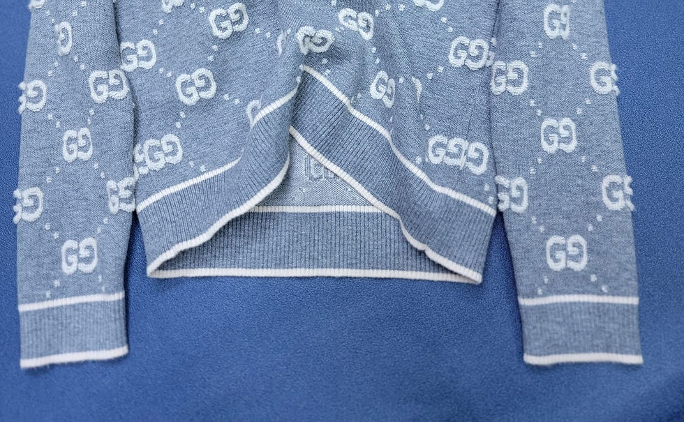 Thumbnail: GUCC! GG Jacquard Wool bouclé Sweater