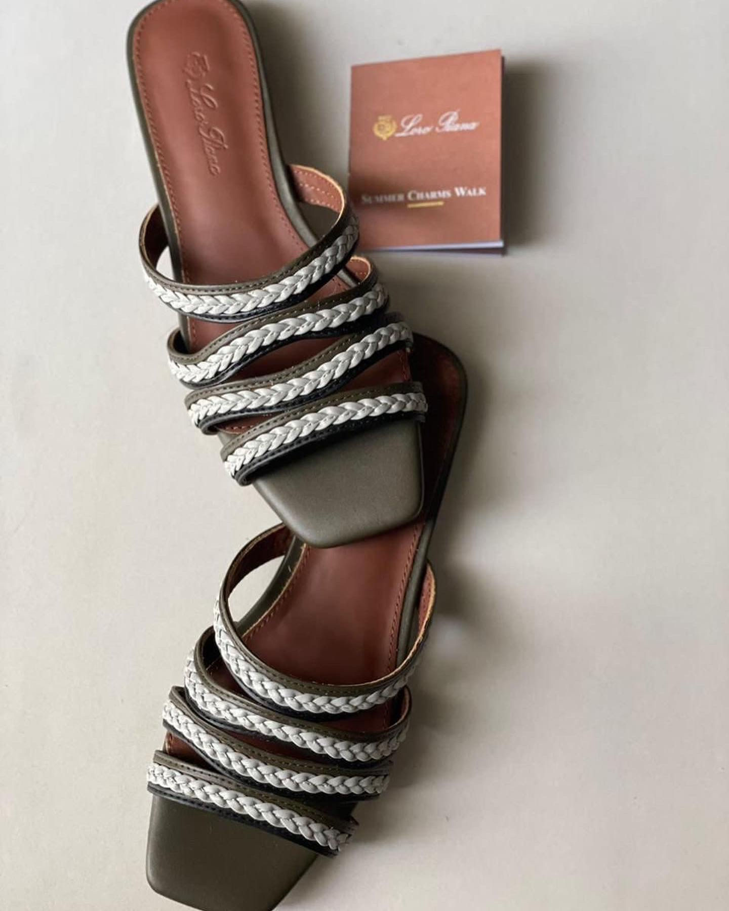 Loro Piana flat sandal