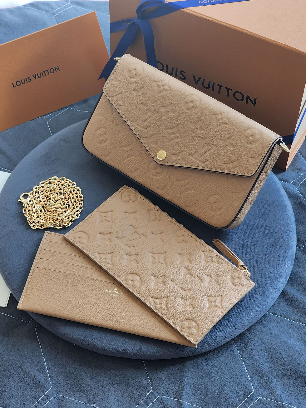 Thumbnail: LOU!S VU!TTON Félicie Pochette Monogram