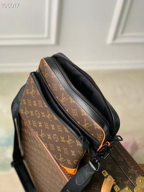 Thumbnail: LV Monogram Canvas Street Style Leather Logo