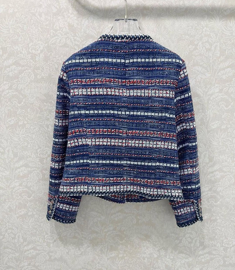 Thumbnail: Chanel Cotton Tweed Jacket