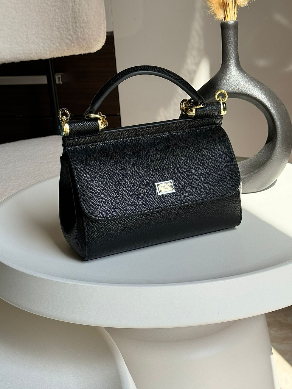 Thumbnail: D&G Sicily Small Top Handle Bag 