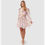 الصورة المصغرة: Z!MM€RMANN Illustration Buttoned Mini Dress in Linen