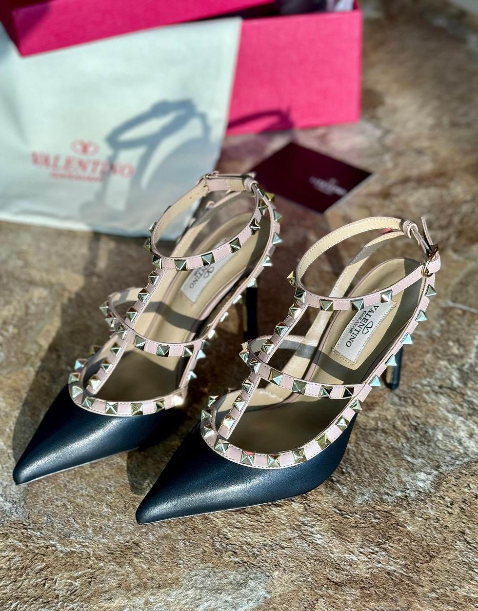 Thumbnail: VAL€NT!NO Rockstud Shoes