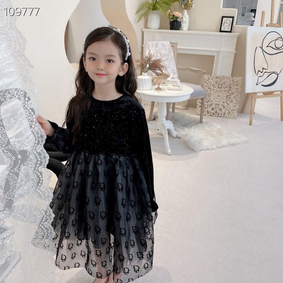 Thumbnail: Dior Black Dress for kids