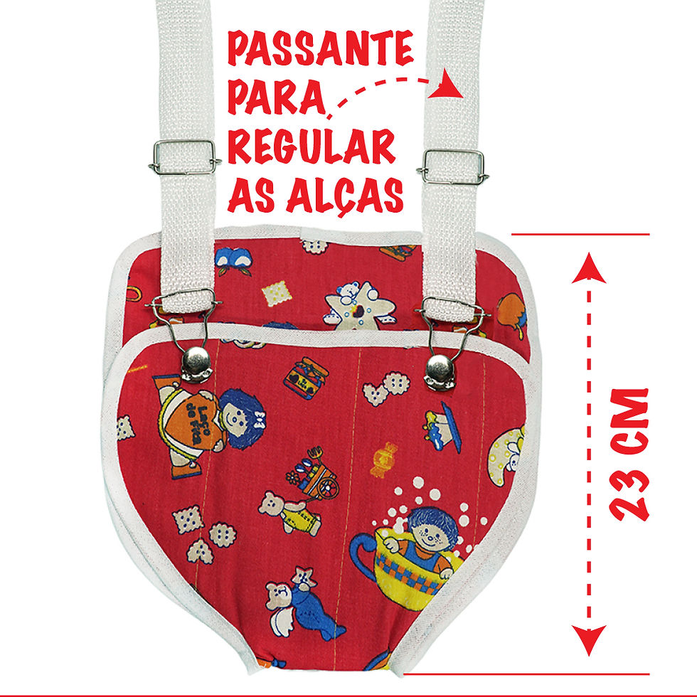 Miniatura: Canguru para carregar Bonecas tam G