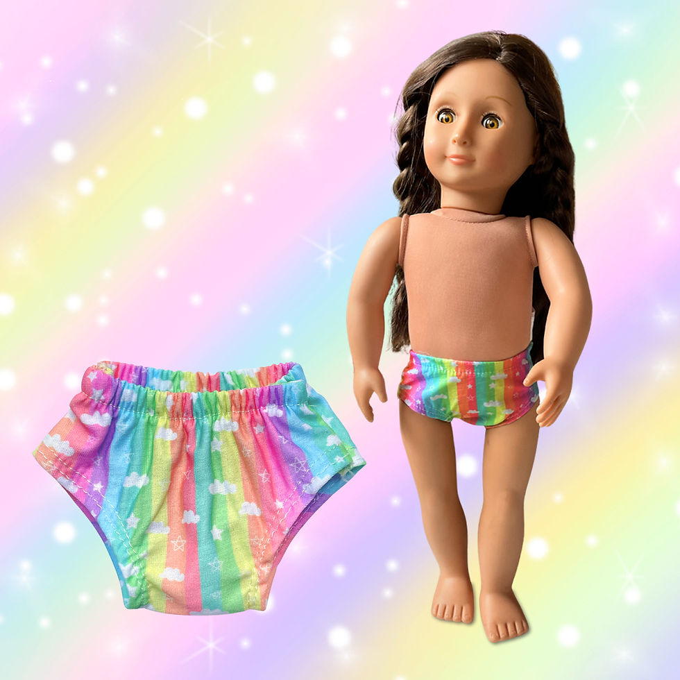 Miniatura: KIT 3 CALCINHAS UNICÓRNIO TAM M