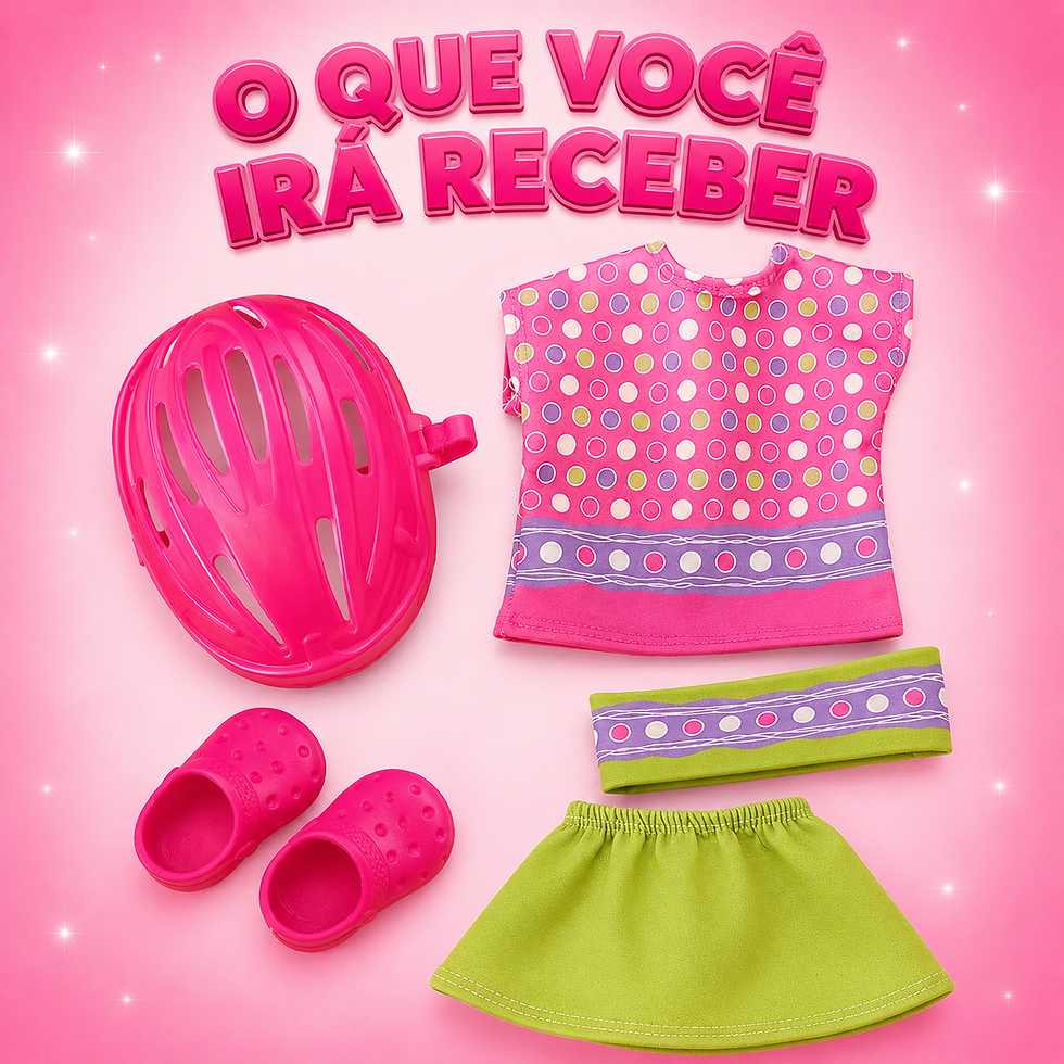 Miniatura: KIT ESPORTIVO COM CAPACETE DE PROTEÇÃO