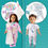 Miniatura: Kit Pijaminha irmãos gêmeos, Festa do pijama- American Girl