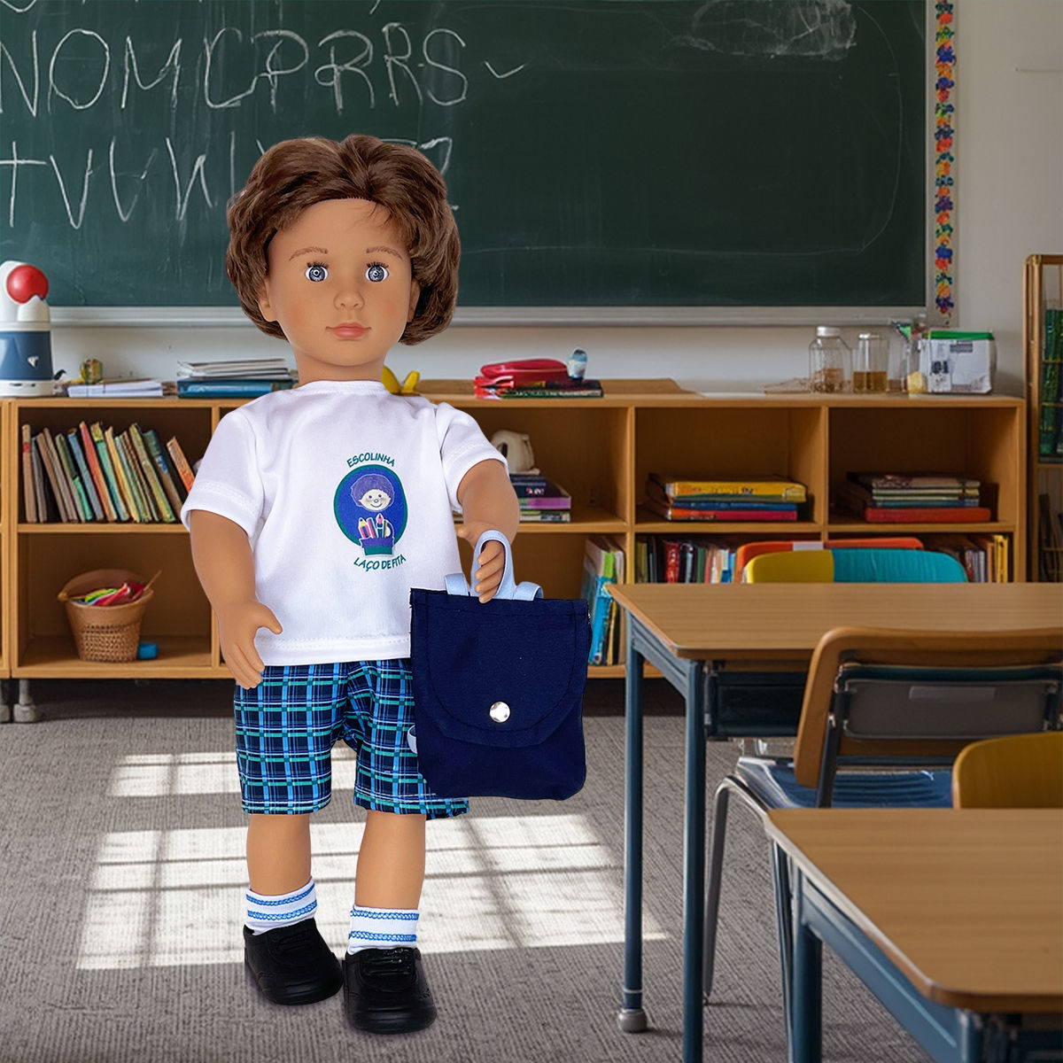 KIT TEENS - VOLTA ÀS AULAS - BOY - CAMISETA E BERMUDA