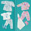 Miniatura: Kit Pijaminha irmãos gêmeos, Festa do pijama- American Girl