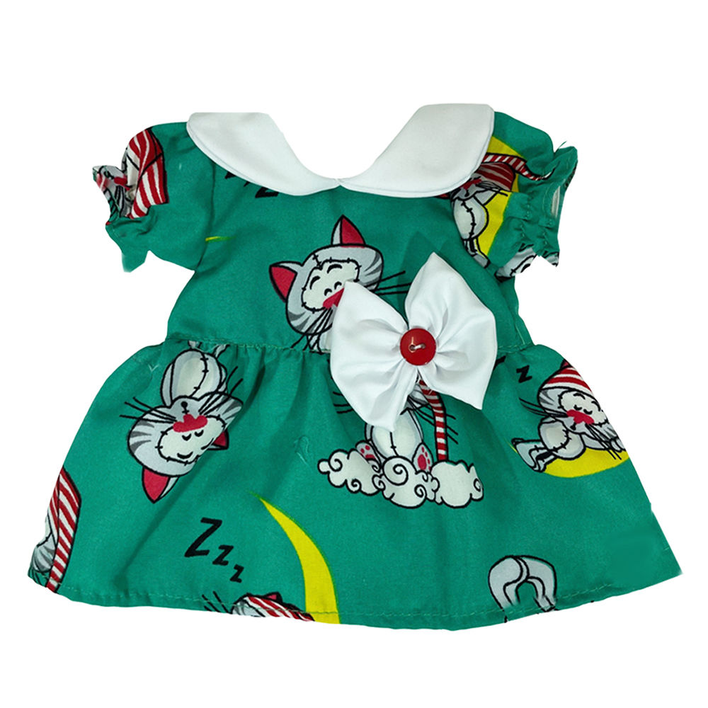 Vestido Gatinhas Dorminhocas tam P/PP