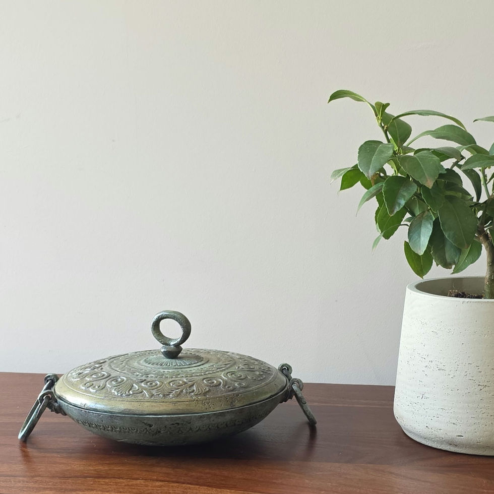 bronze lidded dish