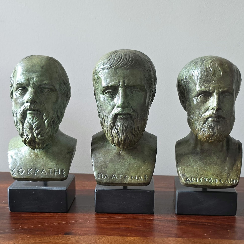 Thumbnail: bronze bust of Aristotle the philosopher