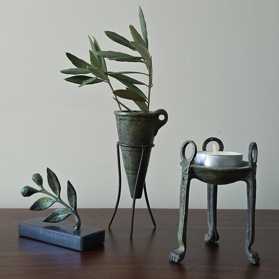 Thumbnail: mini bronze olive sprig
