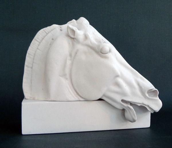 Thumbnail: marble horse of Selene from the Parthenon (small)